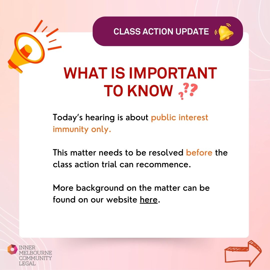 Inner Melbourne Community Legal (IMCL) tweet media