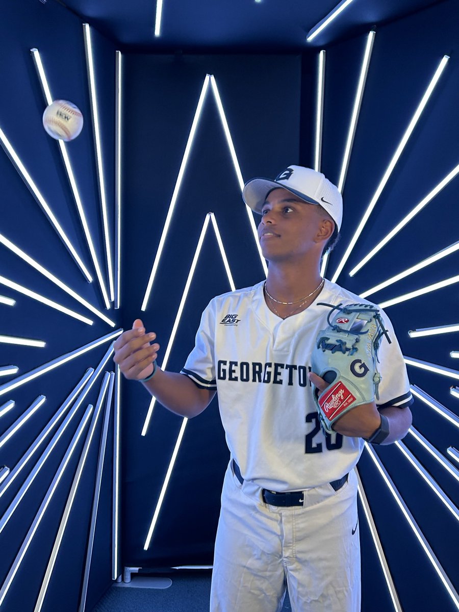 Thankful for a great visit Georgetown University. Excited for the future! <a href="/GUCoachT/">Edwin Thompson</a> <a href="/CoachCapes/">George G. Capen</a> <a href="/ngiery55/">Nicole Giery</a> <a href="/CoachConcep/">Andy Concepcion</a> <a href="/InfieldVitamins/">Luke Toms</a> <a href="/DaveHer16079590/">Dave Hernandez</a> <a href="/DannyReynolds95/">Daniel Reynolds</a> <a href="/vegasgolf25/">Shawn West</a> <a href="/lvrbaseball/">LVR</a> @meadowsbaseball