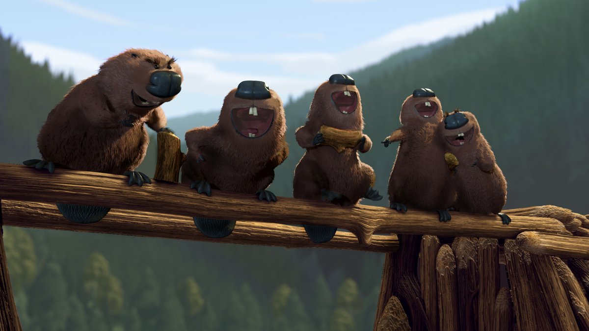 SonyAnimation's tweet image. Pick a woodland critter crew to join: 🐿️, 🐇, 🦫, or 🦌 #OpenSeason