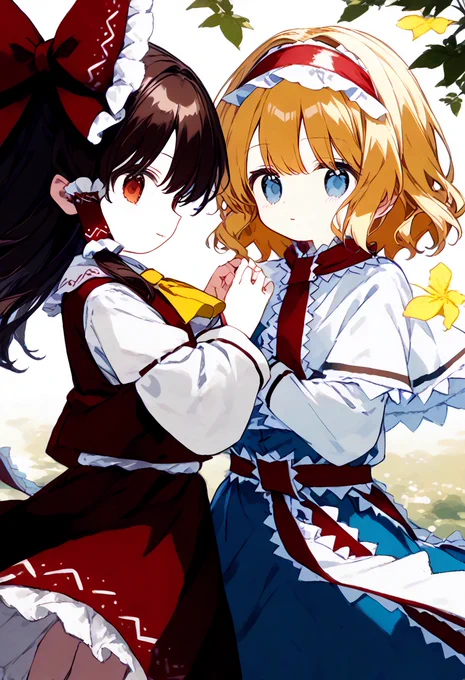 霊夢とアリス 