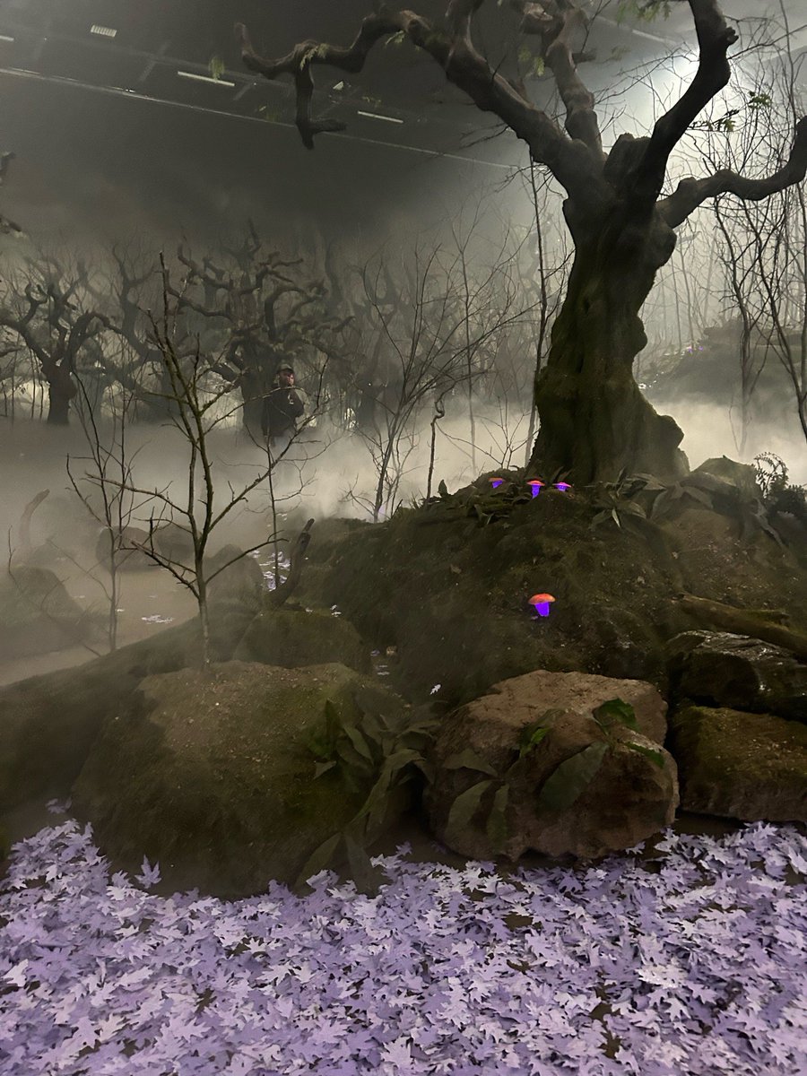 ScarletWitchUpd's tweet image. New look at the Witchesʼ Road set in #AgathaAllAlong.