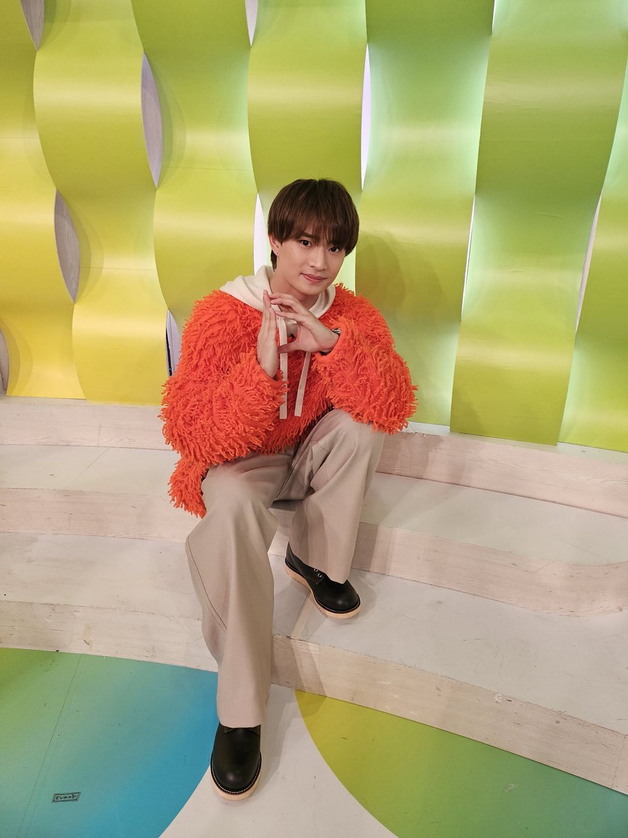 ntv_DayDay's tweet photo. 本日の #DayDay.🌱

曜日メンバー🌟
﹉﹉﹉﹉﹉﹉﹉
#浮所飛貴 さん🍊(#美少年)
スタジオ生出演中❕´-

@ntv_dayday をフォローして
感想コメントをお寄せください🙌 
ステキなコメントには ぜひ いいね♥を！ https://t.co/1zAzfwhqdL