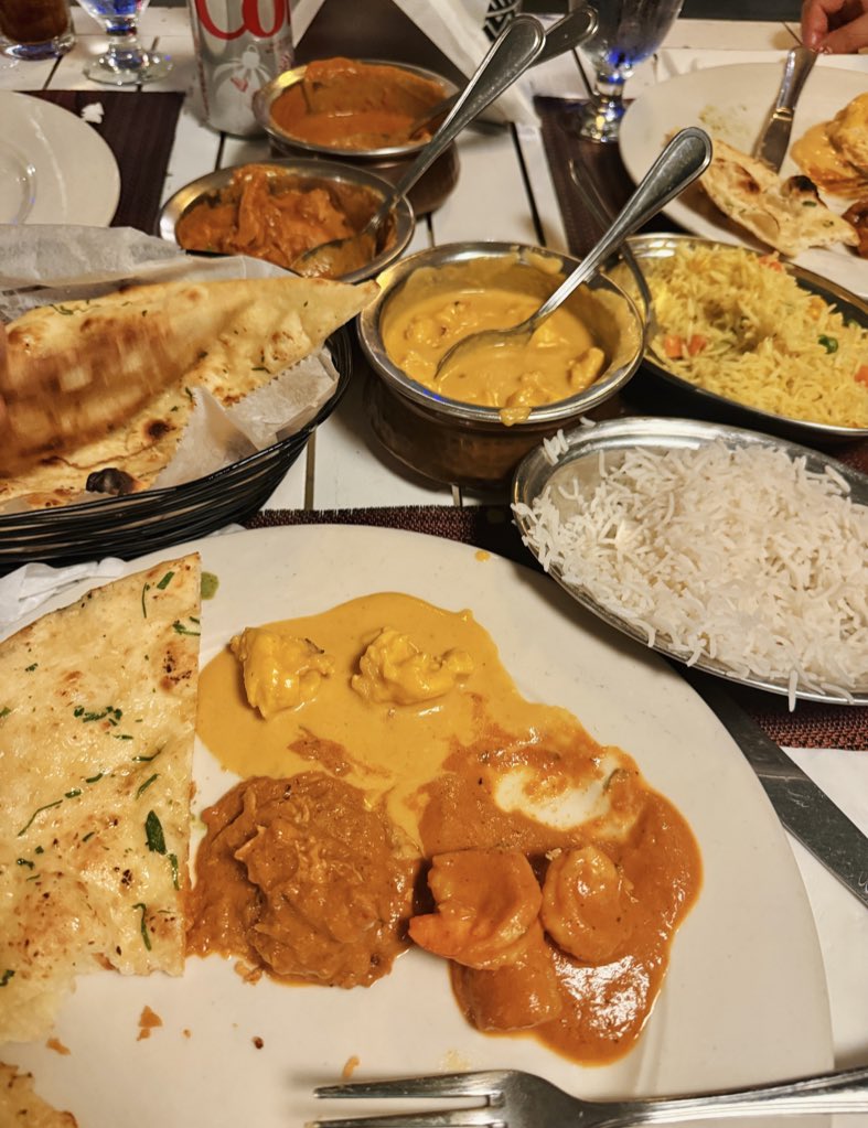TiffanyFong's tweet photo. indian food rules. https://t.co/z6U1GY3IE7