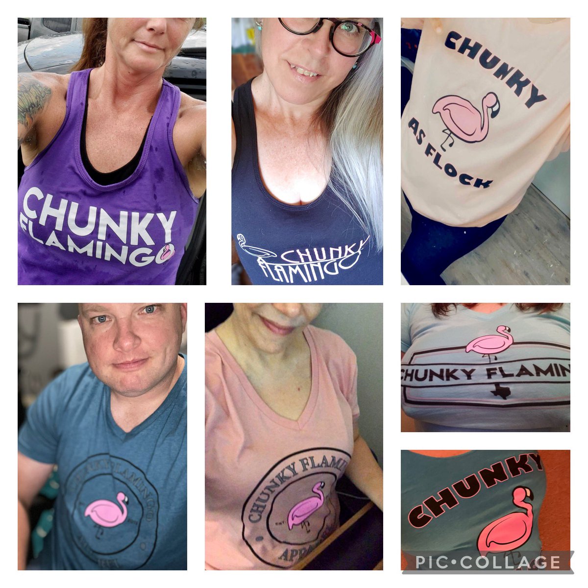 ChunkyFlamingo's tweet photo. It’s Tuesday and one day closer to 🎄!! So fill them carts 🛒 so you can get your fun gifts before the holiday! https://t.co/S4aHXzzsRb #ChunkyAsFlock #GetMingoed #RockingTheMingo #SupportAVeteranOwnedBusiness #SupportAfriend #TexasCompany #booty #chunks #chunky #chunkybutt #chunkyflamingosarecute #flamingo #flamingoclothes #flamingos #mensfashion #merica🇺🇸 #newcompany #online #rockingthemingo #shirts #smallbusiness #supportveteranownedbusiness #supportveterans #tanktops #texas #veteran #womensfashion #yoga #yogatop