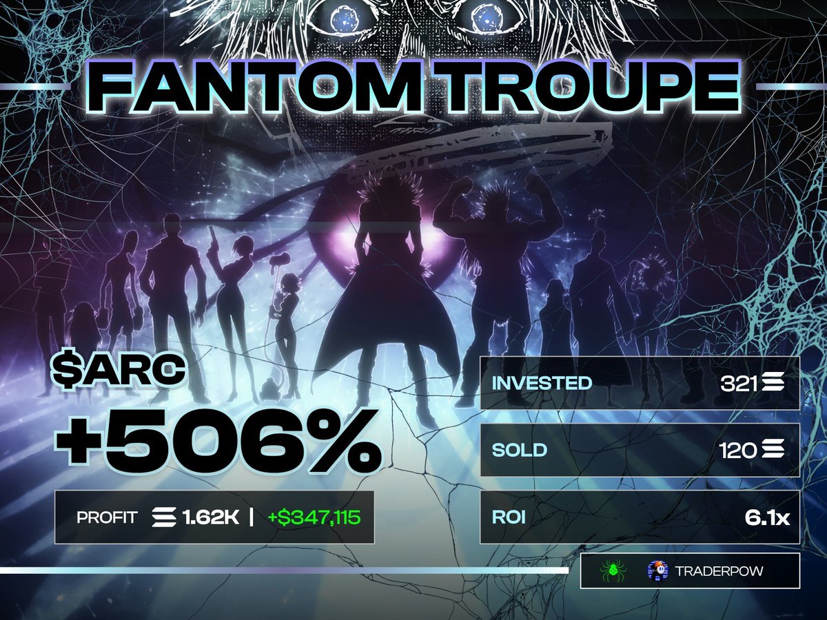 While majors chop, onchain's got some bangers still. Just have to go find them and be selective.

Aped first, did minimal DD, ntb $ARC