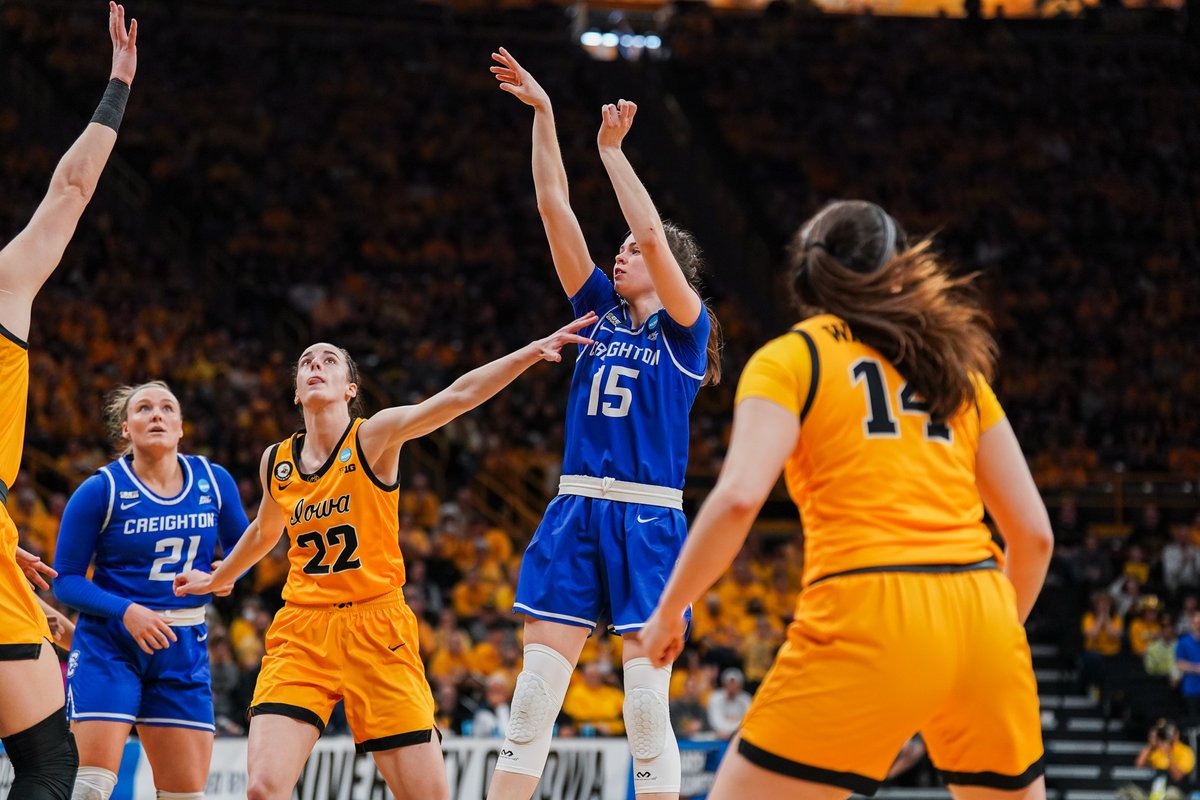Since the start of the 2021-22 academic year, only Creighton and UCLA have made the Sweet 16 in...

Men's Basketball
Men's Soccer
Women's Basketball
Women's Volleyball

With a VB win on Friday, Creighton will be the only one to reach an Elite Eight in each of those since 2021.