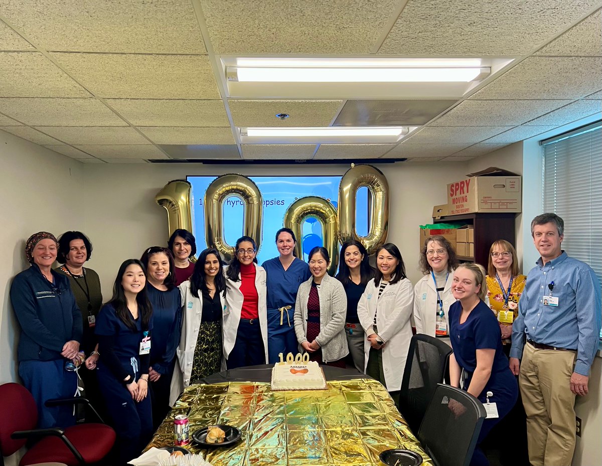Rajshri (Mainthia) Gartland (@rmgartlandmd) on Twitter photo Celebrating 1000+ thyroid biopsies since starting the NWH Thyroid Biopsy Clinic 3 yrs ago. Big shout out to the endocrinology, surgery, pathology & radiology teams + staff that made/make this patient-centered clinic &milestone possible <a href="/newtonwellesley/">Newton-Wellesley Hospital</a> <a href="/MassGenBrigham/">Mass General Brigham</a> <a href="/DrMisialek/">Michael Misialek, MD</a> Celebrating 1000+ thyroid biopsies since starting the NWH Thyroid Biopsy Clinic 3 yrs ago. Big shout out to the endocrinology, surgery, pathology & radiology teams + staff that made/make this patient-centered clinic &milestone possible <a href="/newtonwellesley/">Newton-Wellesley Hospital</a> <a href="/MassGenBrigham/">Mass General Brigham</a> <a href="/DrMisialek/">Michael Misialek, MD</a>