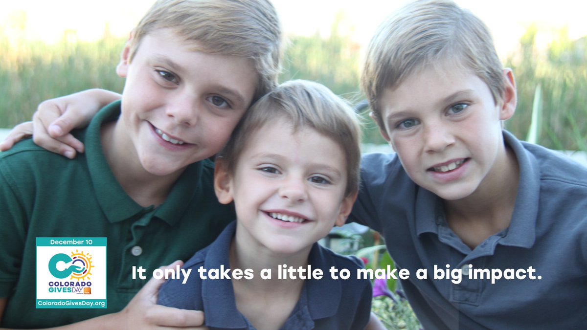 It's Colorado Gives Day 2024. Give to help support gun safety and training nationwide and mental health initiatives for local youth. With only 6.5% overhead expenses, Big Waves maximizes contribution dollars to the cause. Every dollar helps. Go to ow.ly/Shmu50UoEzk
