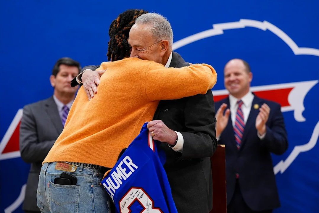 Chuck Schumer (@senschumer) on Twitter photo Damar Hamlinβs story is a powerful reminder that in a cardiac emergency every minute counts
He turned his story into a mission to help save lives
I want to thank <a href="/HamlinIsland/">πππ¦ππ« πππ¦π₯π’π§</a> for his courage, partnership, dedication
The π«Ά HEARTS Act π«Ά is on its way to the president's desk Damar Hamlinβs story is a powerful reminder that in a cardiac emergency every minute counts
He turned his story into a mission to help save lives
I want to thank <a href="/HamlinIsland/">πππ¦ππ« πππ¦π₯π’π§</a> for his courage, partnership, dedication
The π«Ά HEARTS Act π«Ά is on its way to the president's desk