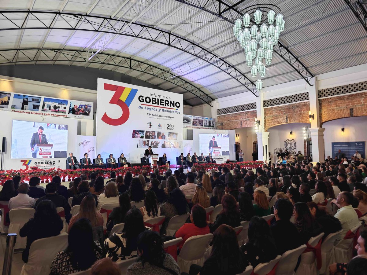 <a href="/AldoLedezma_R/">Aldo Ledezma Reyna</a> rindió su tercer informe, «#Cuautitlán es una Tierra con Historia y Tradición»: foro1025.mx/?p=32462