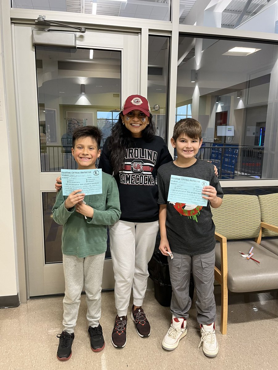 So excited to celebrate Liam &amp; Max today for their positive office referrals! They have been working so hard &amp; have shown so much growth all while being kind and helpful towards their peers! Way to go, Cowboys! ✨🫶🏽 <a href="/HickoryRidgeES/">Hickory Ridge Elementary</a> <a href="/CabCoSchools/">Cabarrus Co. Schools</a>
