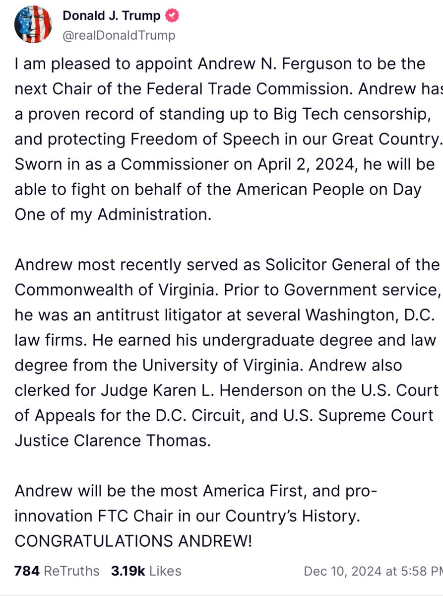 Andrew Ferguson tweet media