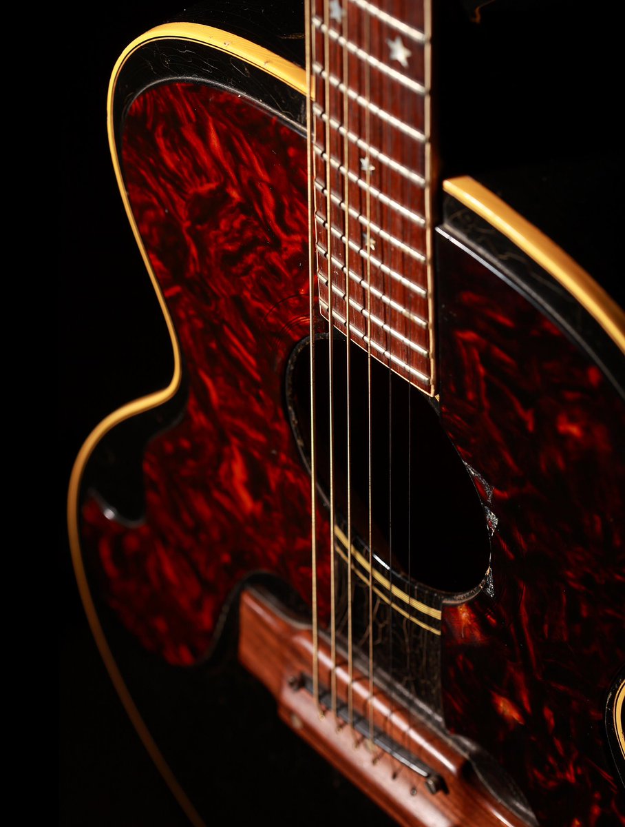 Emmylou Harris' Gibson Everly Brothers Guitar was kept in the studio and used by many session musicians. One of them was Albert Lee, who liked the thin width of the neck, which was similar to an electric guitar. 

Come See What You’ve Heard!
#musicianshalloffame #nashville