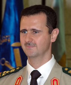Assad looks like someone who would get upset with Mr Bean in a movie