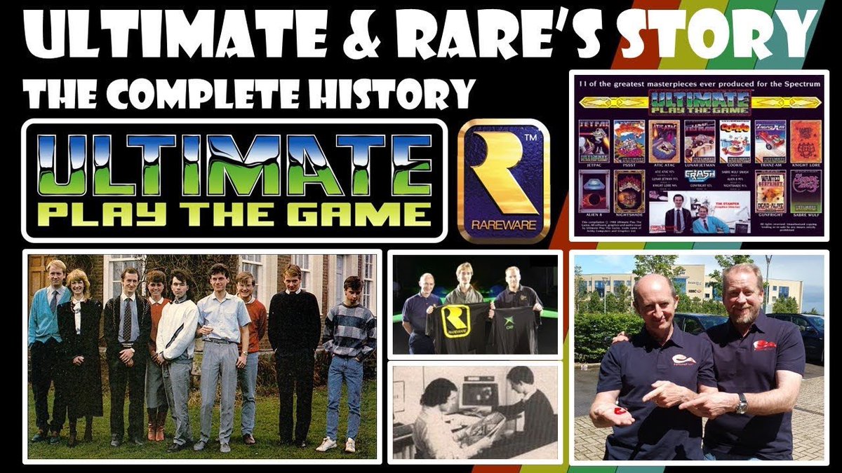 andrewmathies13's tweet image. The story of the Stamper Brothers is a fascinating story. They started their journey at the beginning of the arcade scene before setting up Ultimate The Game producing classic home computer games during the 80s. Let’s not forget Rare!

youtu.be/xH7LpVaduTU?si…