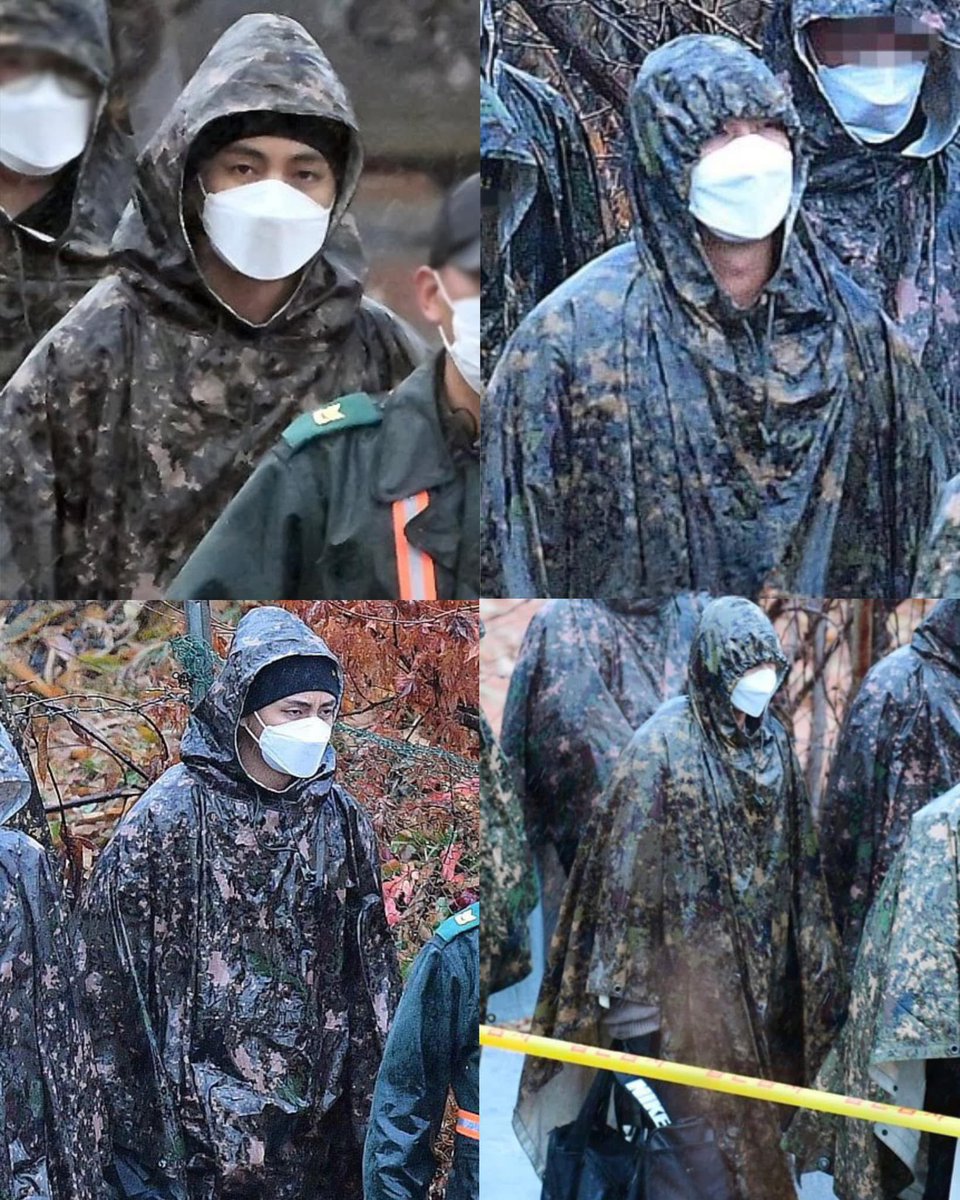 btsdaily77's tweet photo. Taehyung and Namjoon's first photo in the military 😎 https://t.co/LCiLgzVSI5