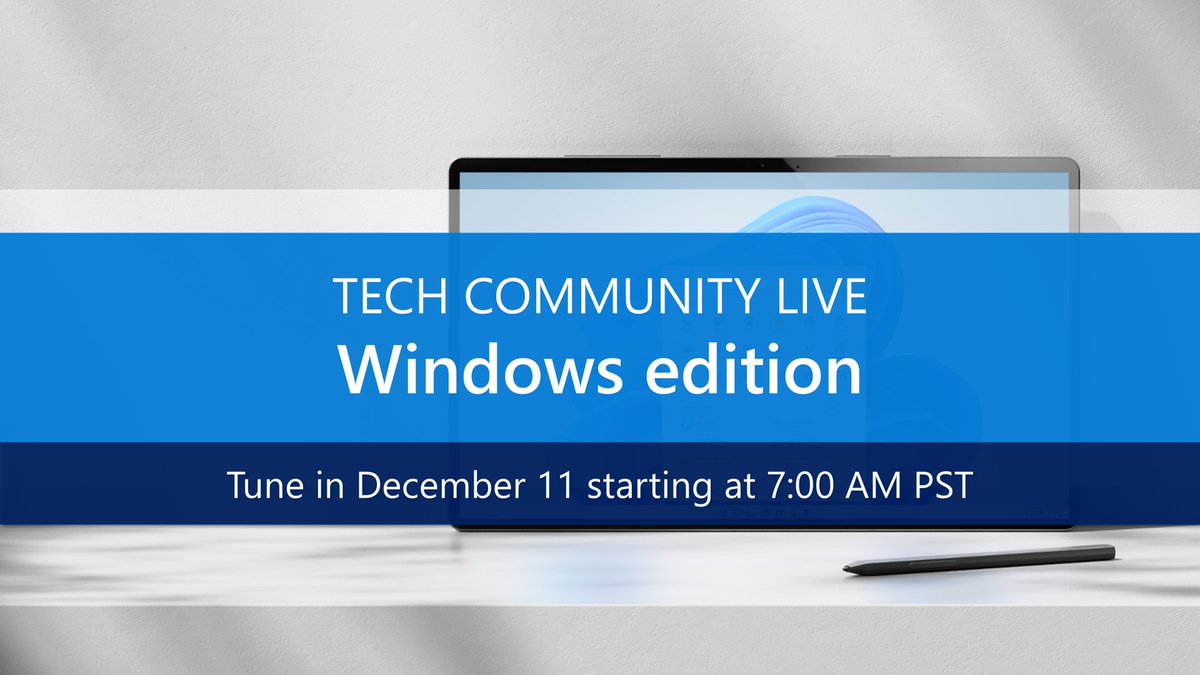 windows4biz's tweet photo. If you tuned in to Microsoft Ignite (in person or digitally)
-- and have questions about Windows security, update management, or Copilot+ PC capabilities -- post those questions now at https://t.co/FG2rA0BHTD then tune in tomorrow starting at 7AM PST! #MicrosoftEvent #Windows https://t.co/LlBRjgEYyf