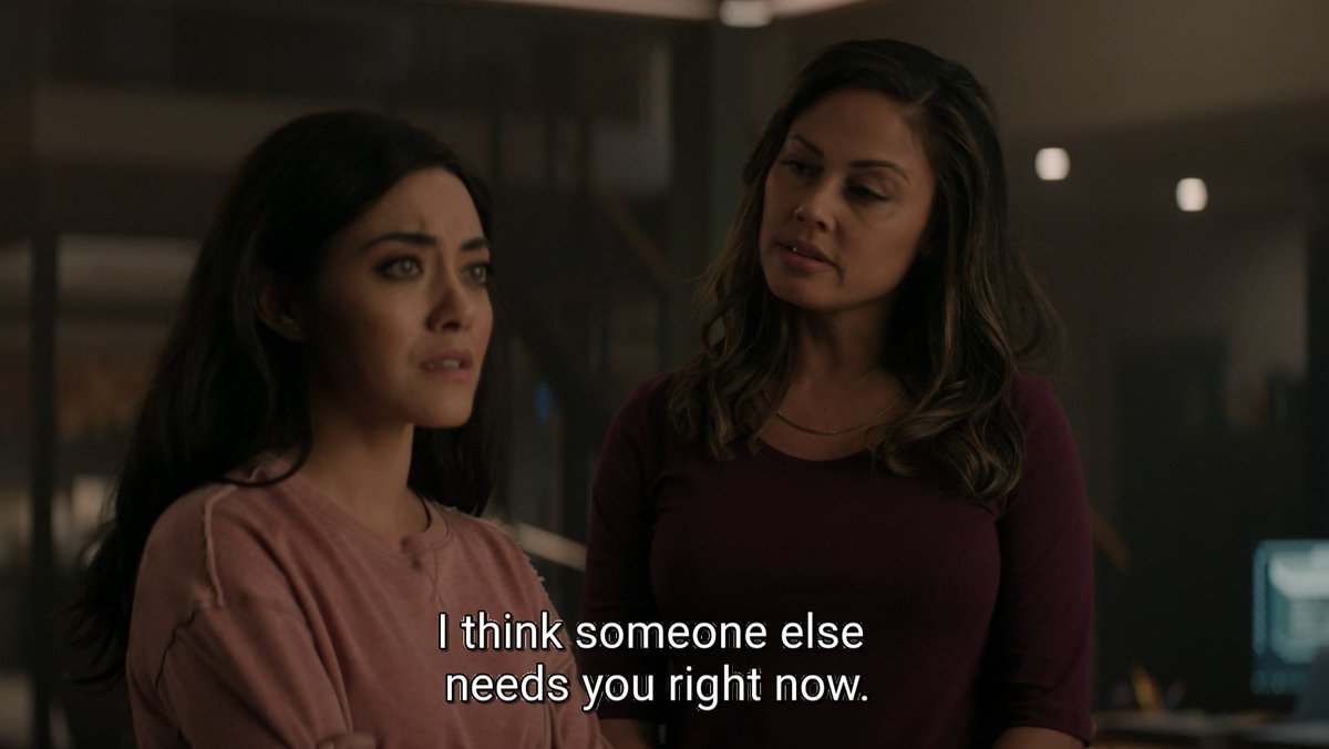 mcugls's tweet photo. one of the kacy scenes that never left my mind was when lucy wanted to be the great agent that she is, then jane reminded her that she's needed by someone else as well, then there’s kate just waiting to feel lucy safe in her arms again. i will sob #SaveNCISHawaii https://t.co/K4TyghQCaC