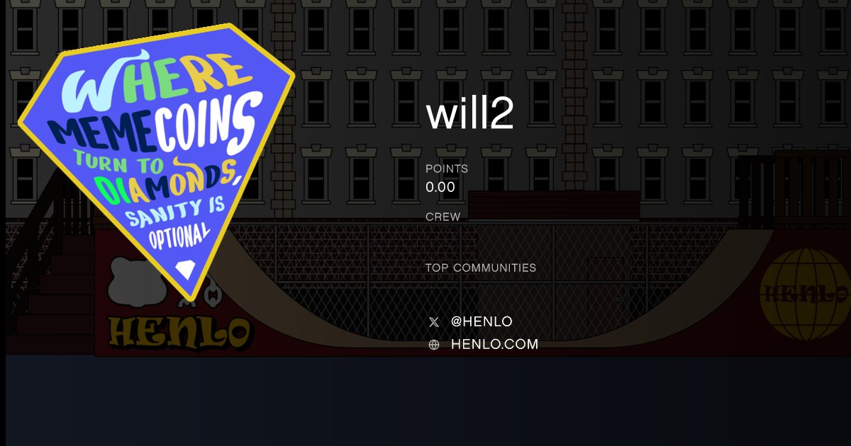 Willzksync's tweet photo. henlo, check out my personal henlo card! @henlo is a dumb memecoin built by the biggest cult org in the berachain ecosystem. envisioned by Satoshi Nakamoto as cryptos Universal Greeting. 💸🐼🚀 https://t.co/MpelgPdKz8