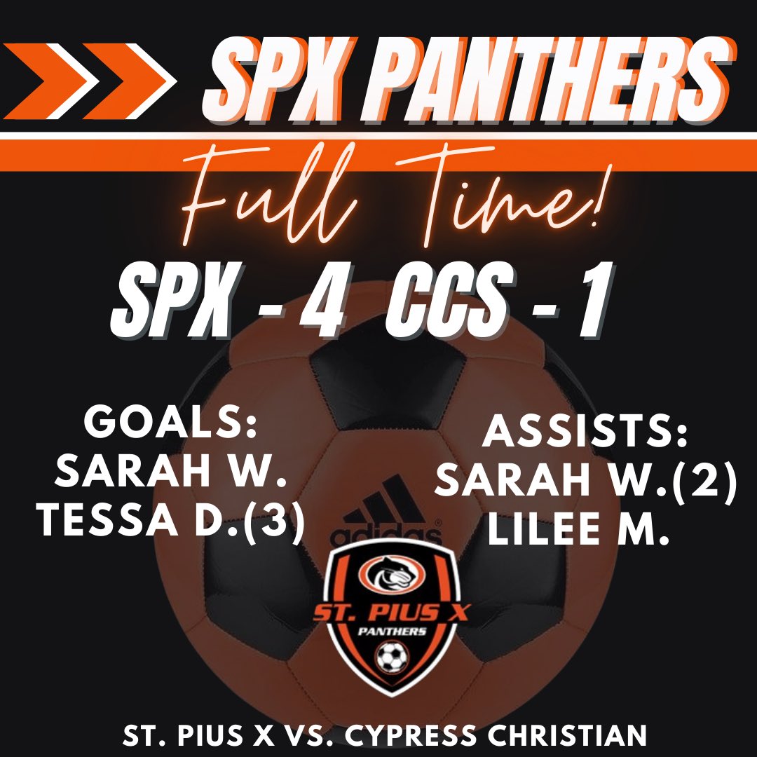 St. Pius X Girls Soccer tweet media