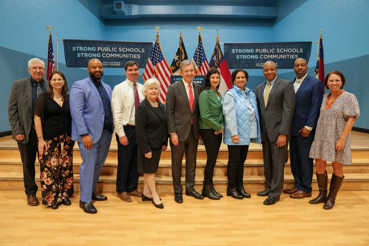 Mo Green for NC (@mogreenfornc) on Twitter photo It was an honor to join <a href="/NC_Governor/">Governor Josh Stein</a> in Guilford County to celebrate his "Year of Public Schools." The work continues: supporting public education must remain our state’s top priority.
Strong public schools make strong communities, a strong economy, & a strong North Carolina. It was an honor to join <a href="/NC_Governor/">Governor Josh Stein</a> in Guilford County to celebrate his "Year of Public Schools." The work continues: supporting public education must remain our state’s top priority.
Strong public schools make strong communities, a strong economy, & a strong North Carolina.