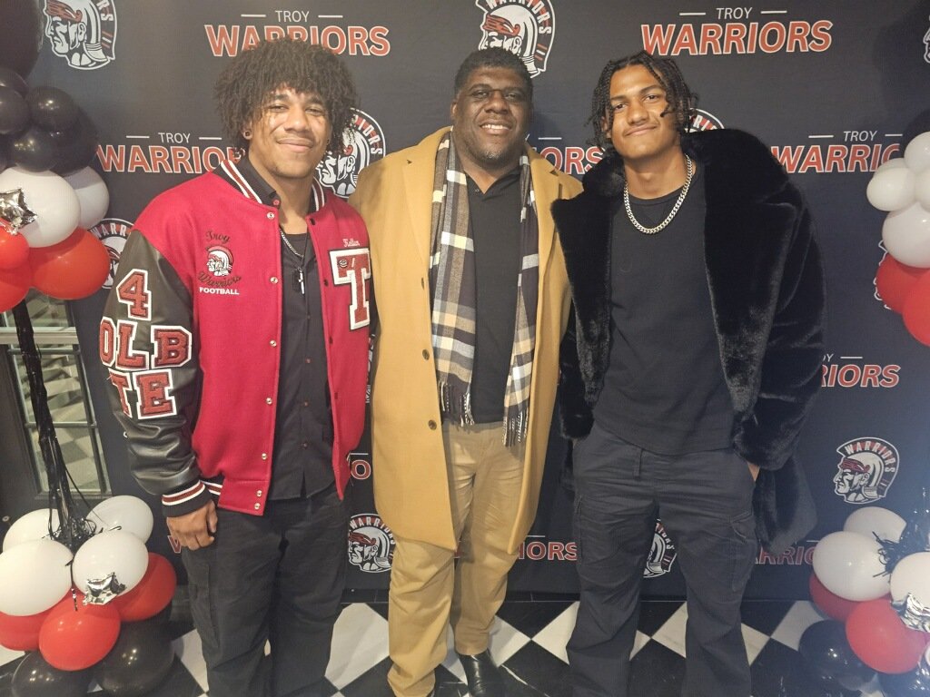 Dad and lil bro, my gym partners headed back to the lab