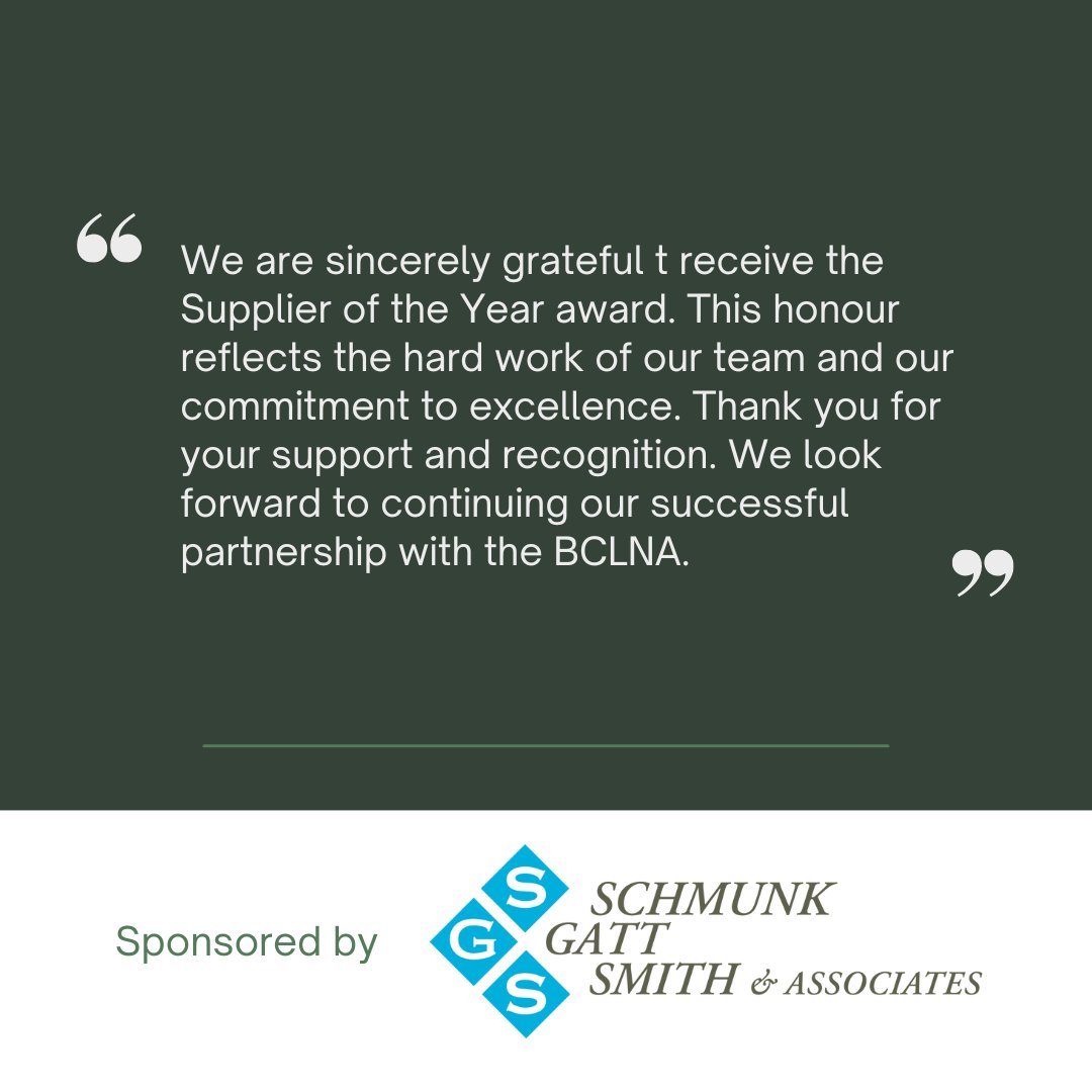 @goodwins_greenhouses are our 2024 Supplier of the Year! 🏆🤩

We are proud to have you!

This award is sponsored by @schmunkgattsmith