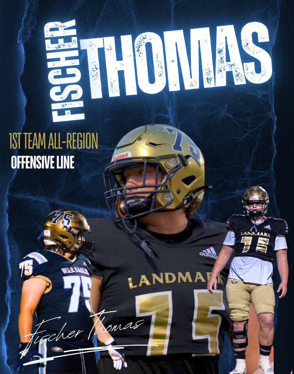 LCSWarEaglesFB's tweet photo. Congratulations to @fischer_2025 , our irreplaceable senior captain on your 1st team all-region selection. The true definition of War Eagle.🦅🏉💙 https://t.co/du9ZD44fSJ