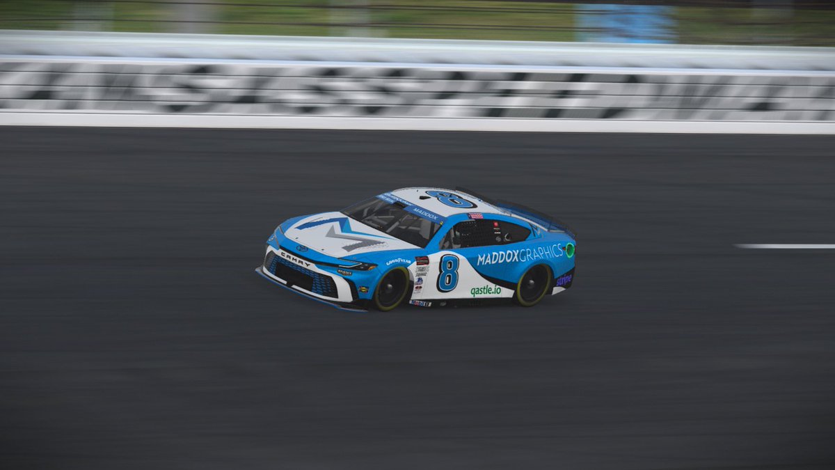 MaddoxGraphic's tweet photo. Be sure to catch the Maddox Graphics Camry on the track in the @BRBRacingLeague Race Control Appreciation 250 this evening! 

https://t.co/h5XDwHr9nM https://t.co/9aCo9pK2bw