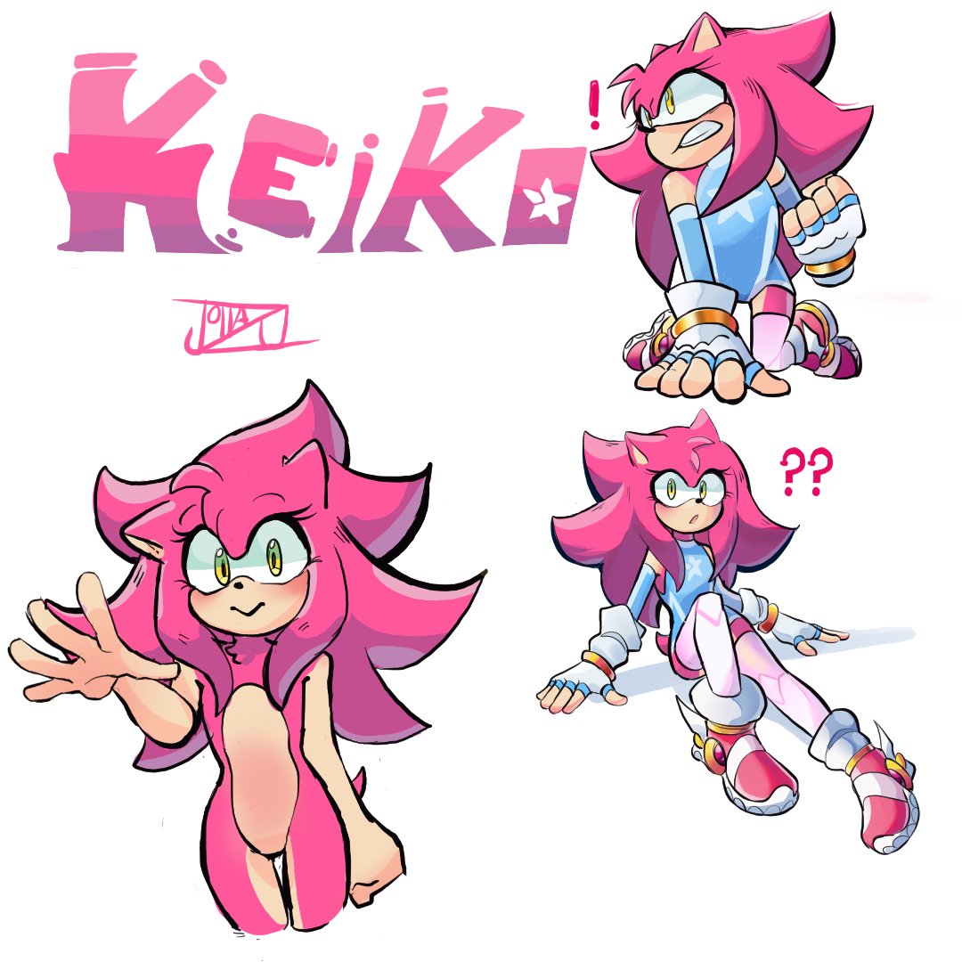 🌟Keiko🌟
Me deram uma ideia de fazer a minha personagem no verso de Sonic, gostei do resultado :)

#art #digitalart