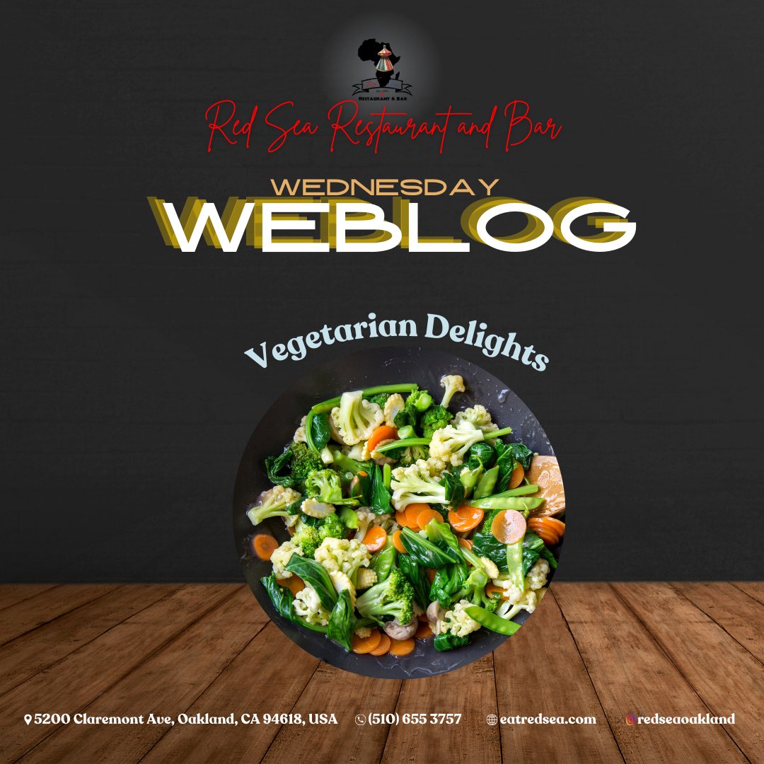 𝙒𝙀𝘽𝙇𝙊𝙂 𝙒𝙀𝘿𝙉𝙀𝙎𝘿𝘼𝙔! ✍🧠
Plant-based flavors that nourish body and soul 🌱🍲—experience tradition! ✨❤️

Read here for more: eatredsea.com/category/blogs…

#VegetarianDelights #EastAfrican #EthiopianCulture #eritreanfood #redsea #oakland #california #oaklandca