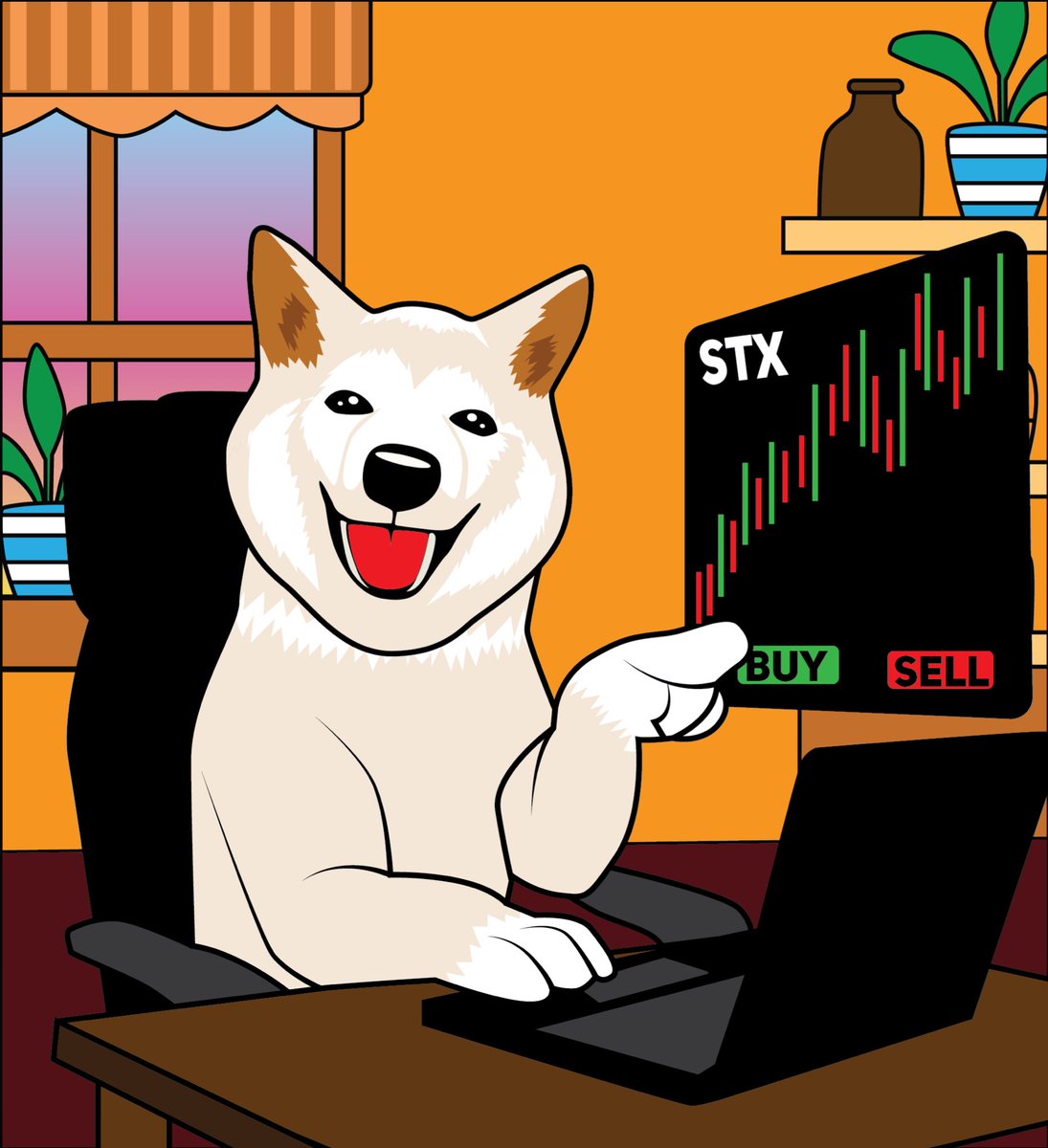 Bullish on $STX 📈🐾