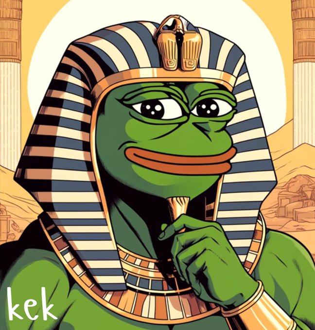 kektardioo's tweet photo. Welcome Anon.

The $KEK cult welcomes you with open arms.

$PEPE has made memes great again.

$KEK will make ethereum great again.

Website: 
https://t.co/TBtH1EyhZL

Chart:
https://t.co/m3hsA4MP1h https://t.co/tdDocUaybn