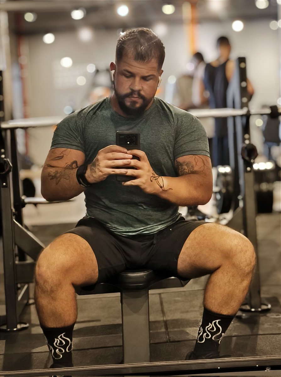 ricksolon's tweet photo. De hoje foi!! #urso #bear #beard #gay #Brasil #Brazil #sp #hairy #gym #lifestyle #Growth https://t.co/bswDlV3GNE