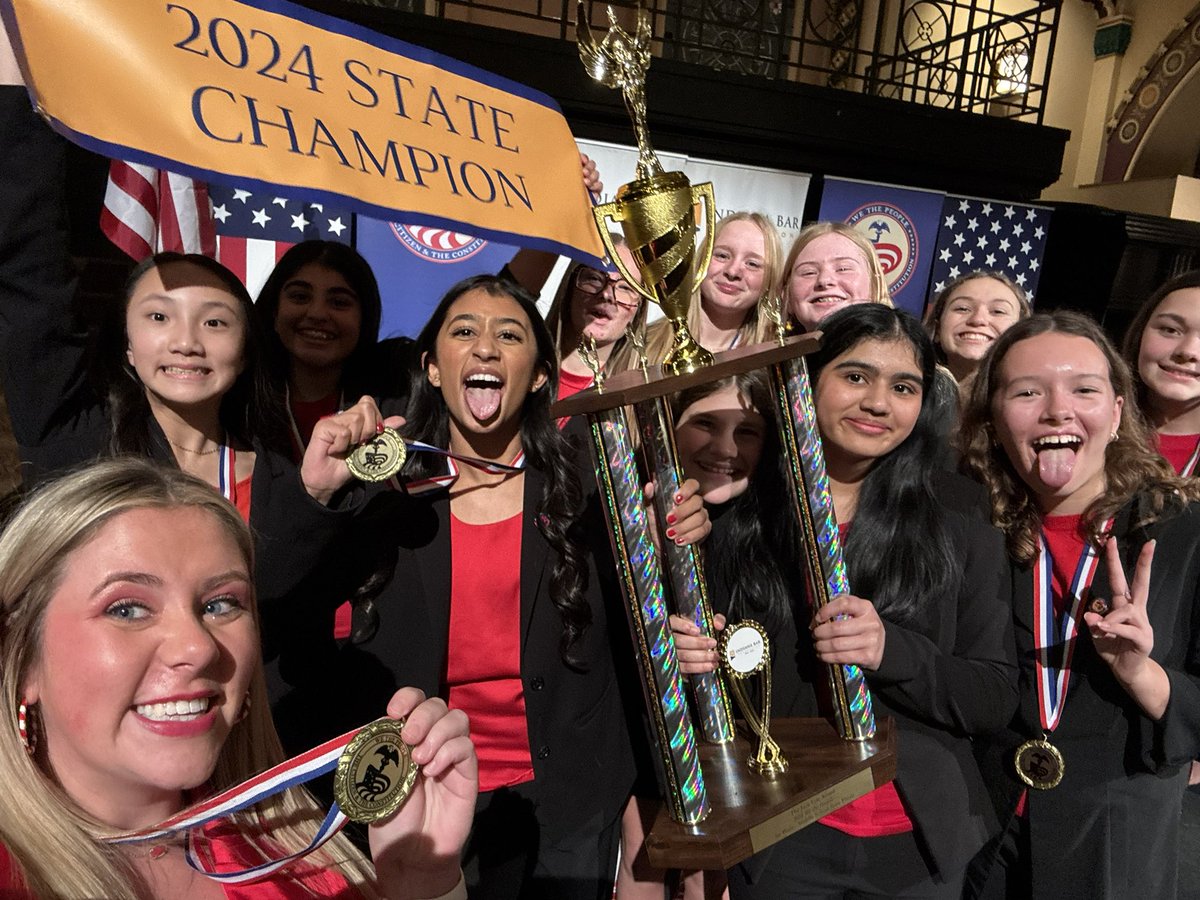 Congratulations <a href="/FjhWethePeople/">FJH We the People</a> on a state championship ❤️🏆🇺🇸

Thank you <a href="/INBarFoundation/">Indiana Bar Foundation</a> for an amazing state finals competition today.  

Thank you <a href="/CivicEducation/">Center for Civic Ed.</a> for a program that teaches lessons that go day beyond the classroom. #civiceducation #wethepeople