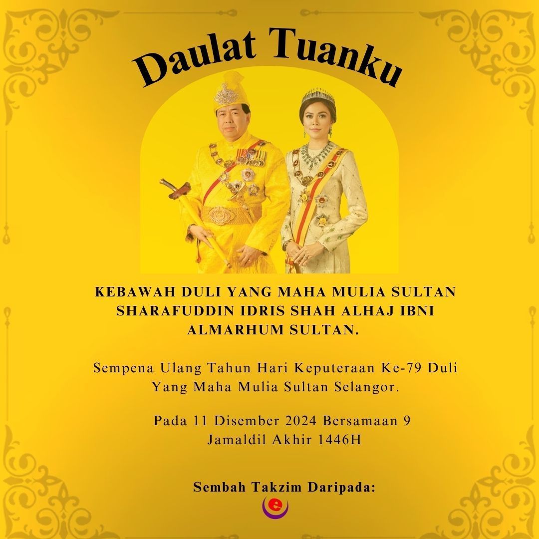 UrbaneEthos's tweet photo. Happy holidays, everyone!

Please be informed that we will be closed on Wednesday, 11th December 2024, in observance of Hari Keputeraan Sultan Selangor. Our operations will resume as usual on Thursday, 12th December 2024.

Sincerely,
Urbane Ethos 🌹 https://t.co/nB1IH5gvQQ