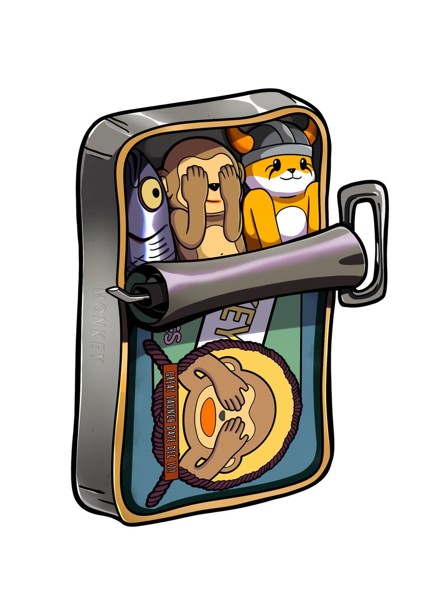 One BIG memecoin, $MONKY, is launching in 2 days and $APE holders &amp; ApeFest attendees are getting airdrop 👀

Yes, you read that right

$MONKY is based on Wise Monkey IP. Made by <a href="/ForjOfficial/">Forj</a> &amp; <a href="/animocabrands/">Animoca Brands</a> 🙈🙉🙊

It’s supported by <a href="/RealFlokiInu/">Floki</a> &amp; <a href="/binance/">Binance</a> 👀

More details 👇