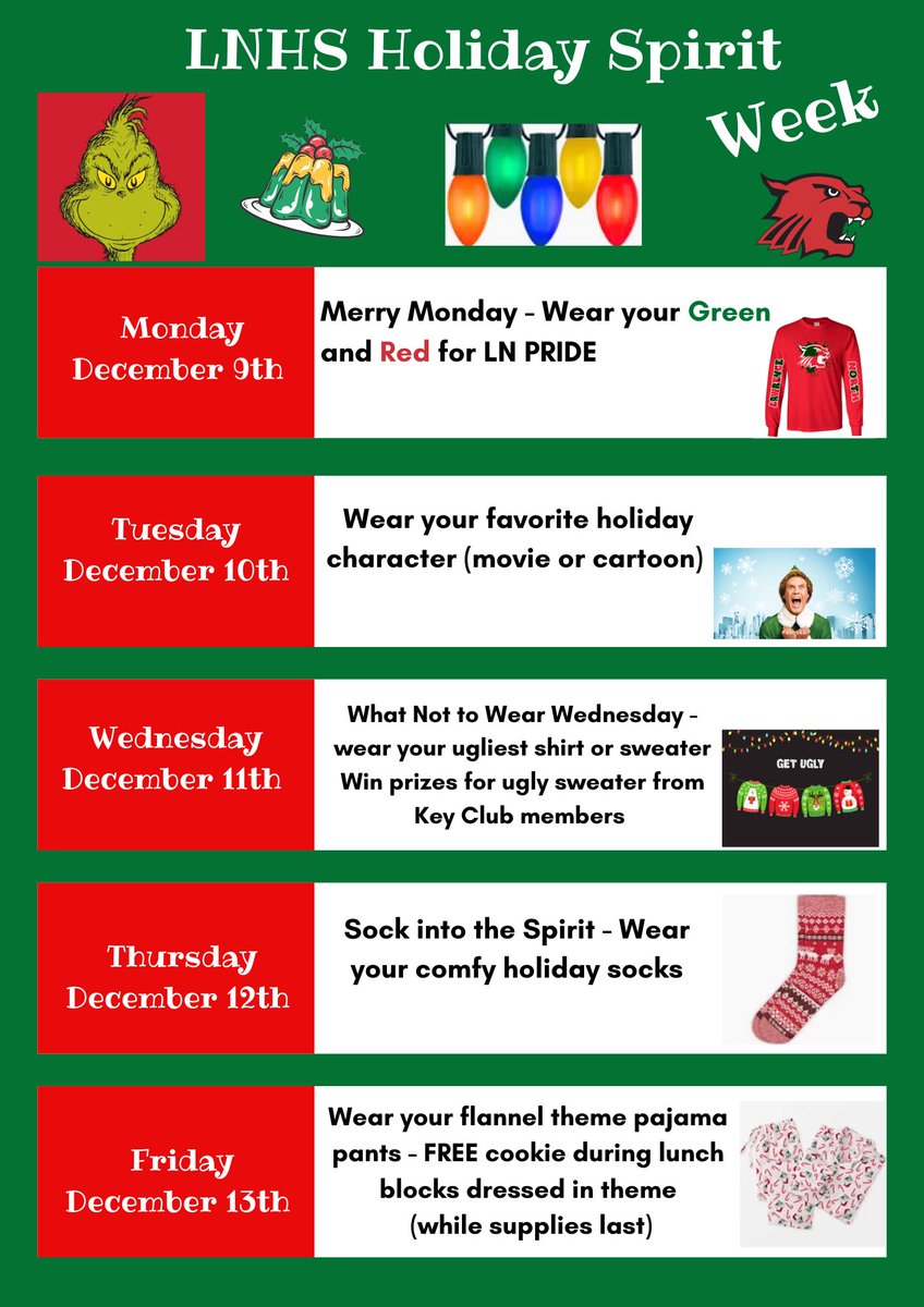 LNCatsKeyClub's tweet photo. Key Club Spirit week going into finals..@LNHSwildcats https://t.co/gTie0DCbPp