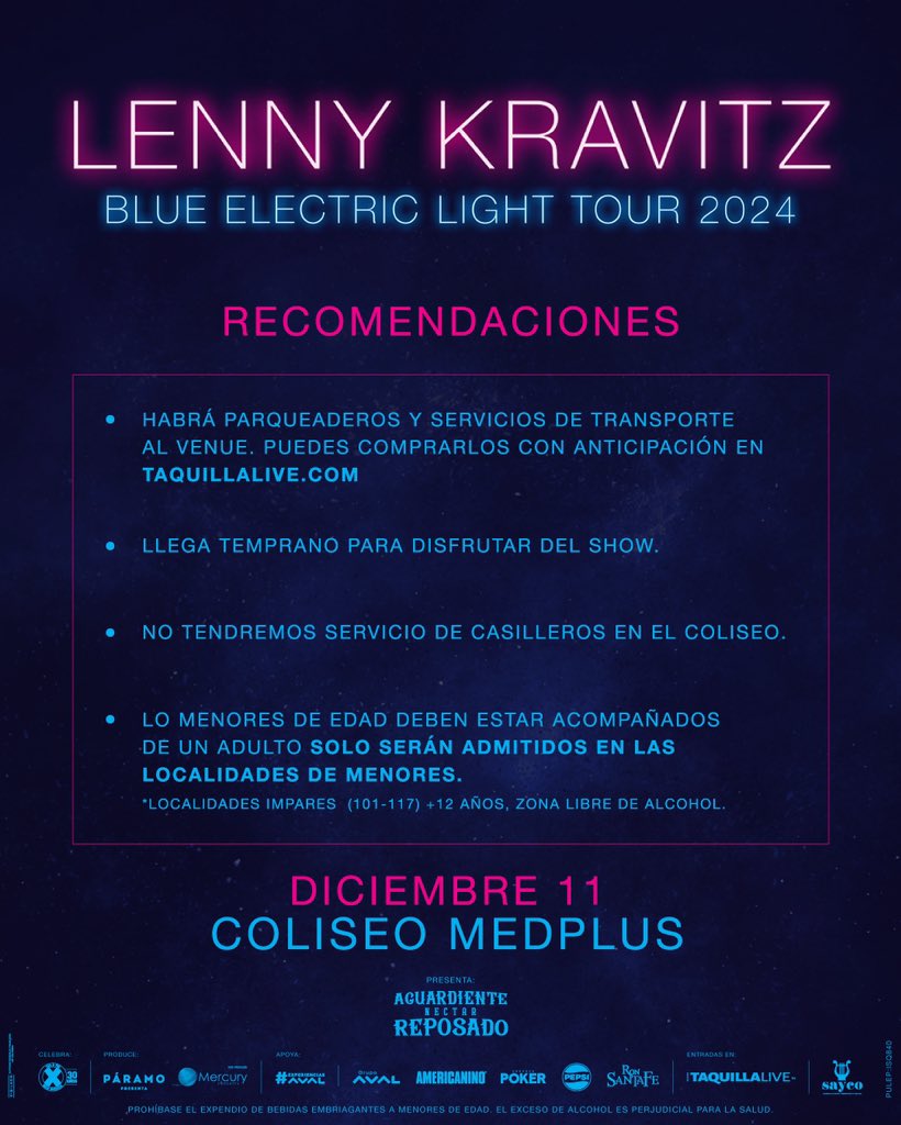 paramo_presenta's tweet photo. En 24 horas estaremos esperando en el Coliseo Medplus al grandísimo @lennykravitz. Un sueño cumplido que todavía podemos compartir con todxs. No te quedes por fuera y asegura tu entrada por https://t.co/nyg6fqEPmo ⚡️🎸 https://t.co/HAaJzRUqoF