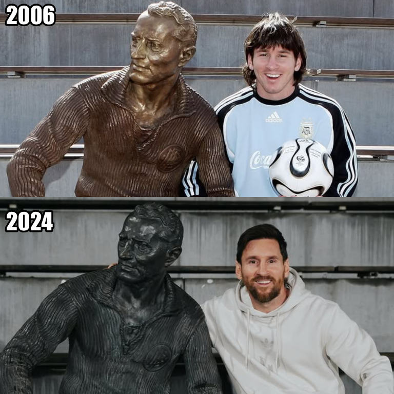 InvictosSomos's tweet photo. Lionel Messi visitando las instalaciones de adidas en Alemania. Lo firmaron cuando era promesa. Hoy lo recibieron convertido en EL MEJOR JUGADOR DE TODA LA HISTORIA. El Golden Boy que se transformó en el GOAT.