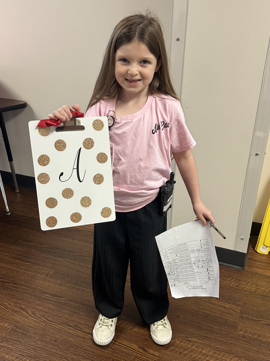 I had the best day with the Assistant Principal of the day <a href="/TISDDPES/">Decker Prairie Elementary</a> . She did so good that I’m a little worried she might take my position.