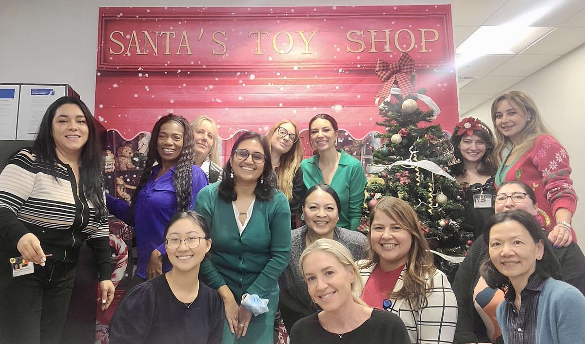 A holly jolly holiday potluck with our awesome admin team!!!!  🎁🎄🌟#HappyHolidays  #surgeryfamily