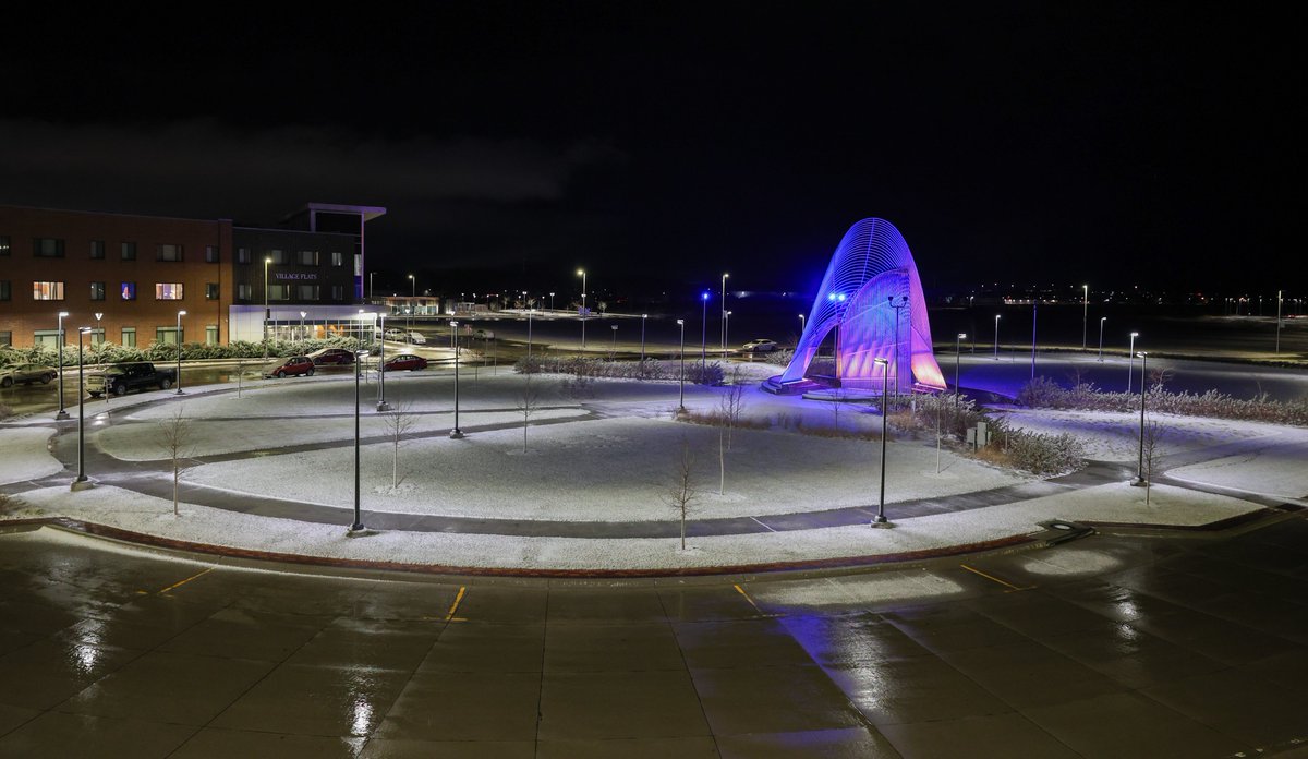 First ❄️ of the season.

#UniversityVillage #Parable #Kearney