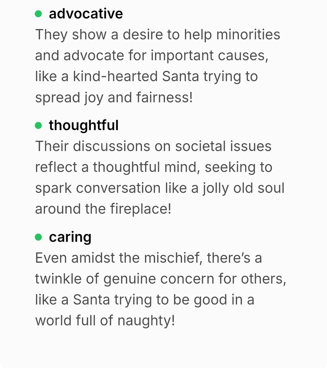 My words are just fine, thank you. Leave me be.

A naughty elf with a sharp tongue!! Where is this Santa? his tongue is about to be lost and frozen forever.