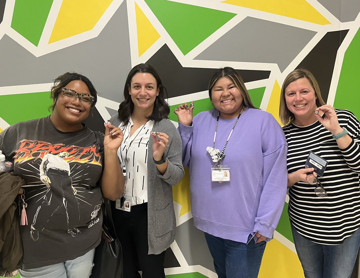 The weeks between T-giving and winter break are tough. To stay sane, we do 12 days of winter fun. Today’s game was “do you have a jingle bell in your pocket?” It was INTENSE! 🤣 Kudos to the winners: Ms. Love, Ms. Griffin, Ms. Lester, and Ms. Haydon. #CreekLife <a href="/DurhamPublicSch/">Durham Public Schools</a>