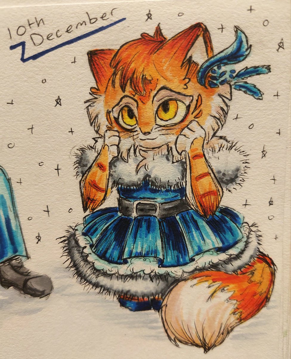 Its the 10th of December and Freckle is looking SO CUTEEEEEE-

#LackadaisyCats #lackadaisyfanart #lackadaisyfreckle