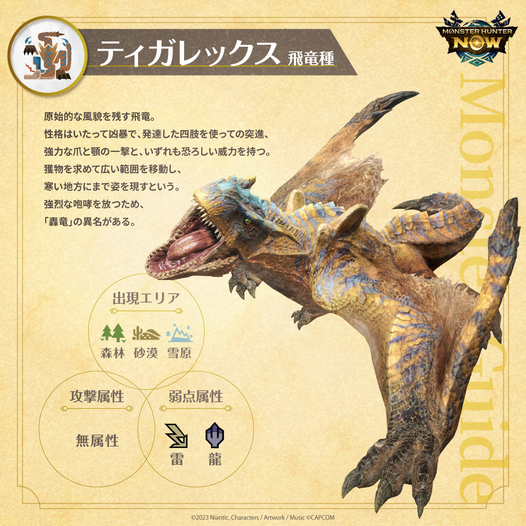 ◤◢◤◢◤◢◤◢◤◢◤◢◤◢ 轟く咆哮にはダメージあり！ 突進攻撃に