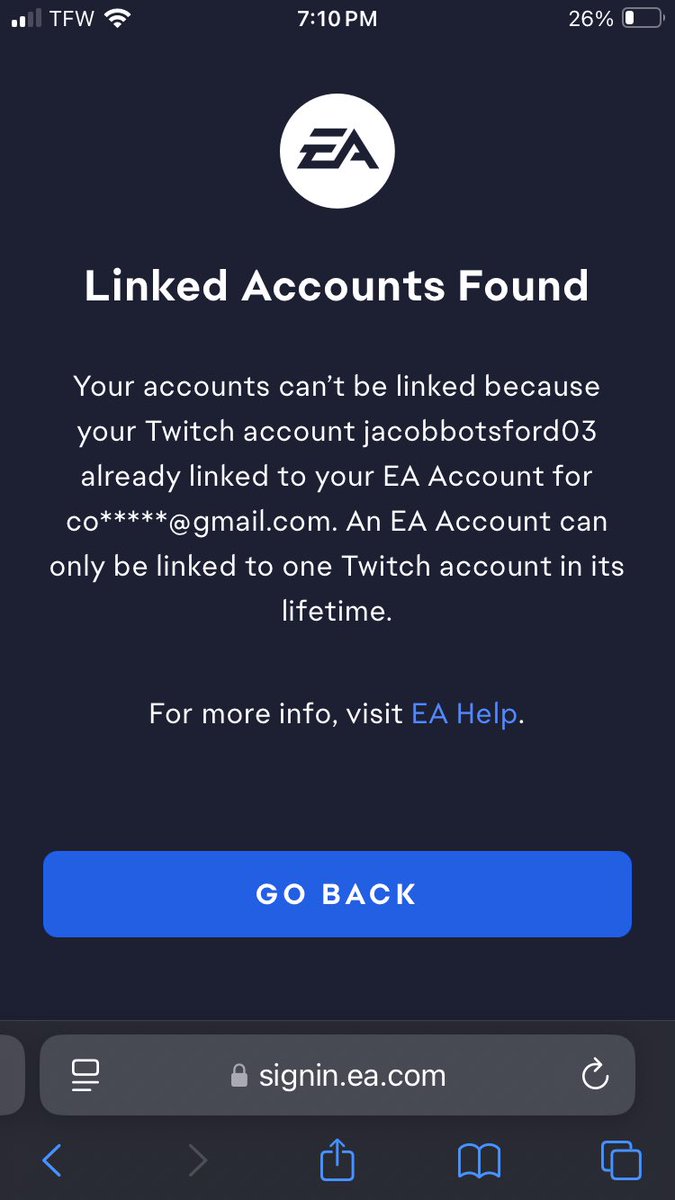 BotsfordJacob's tweet photo. @EASPORTS_CUT How do I unlink my previous one https://t.co/msQO6C4GrN