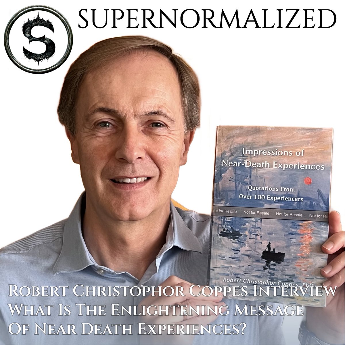 supernormalize's tweet image. Discover Robert Christophor Coppes&apos; incredible journey through Near-Death Experiences  He shares powerful insights from experiencers emphasizing love &amp;amp; connection in life.  Dive into #Supernormalized #podcast #NearDeathExperiences #interview #Love supernormalized.com/136/
!