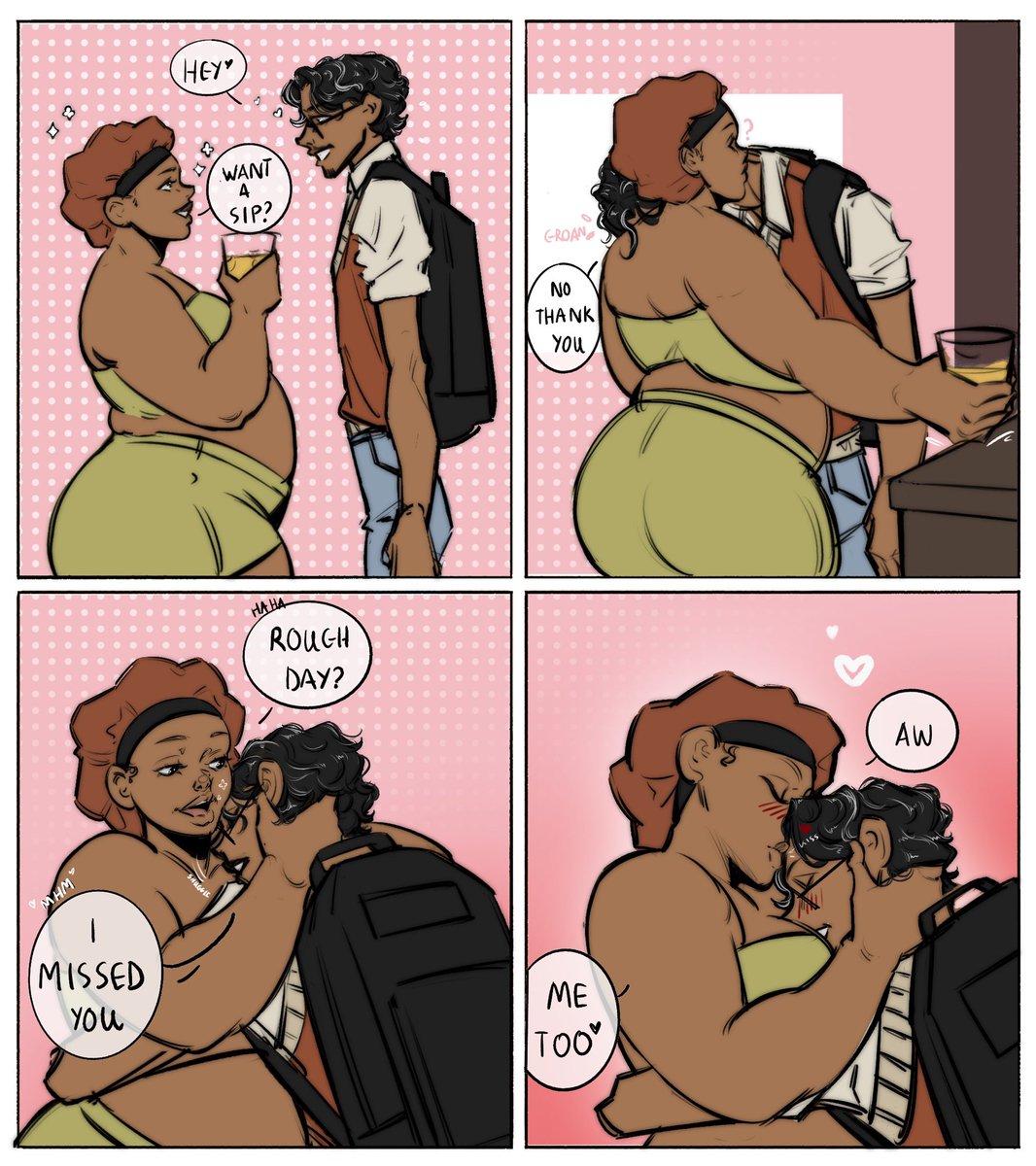 BeeArtt's tweet photo. Still shocked at how much people liked these comics https://t.co/yllXxHQ5Pu